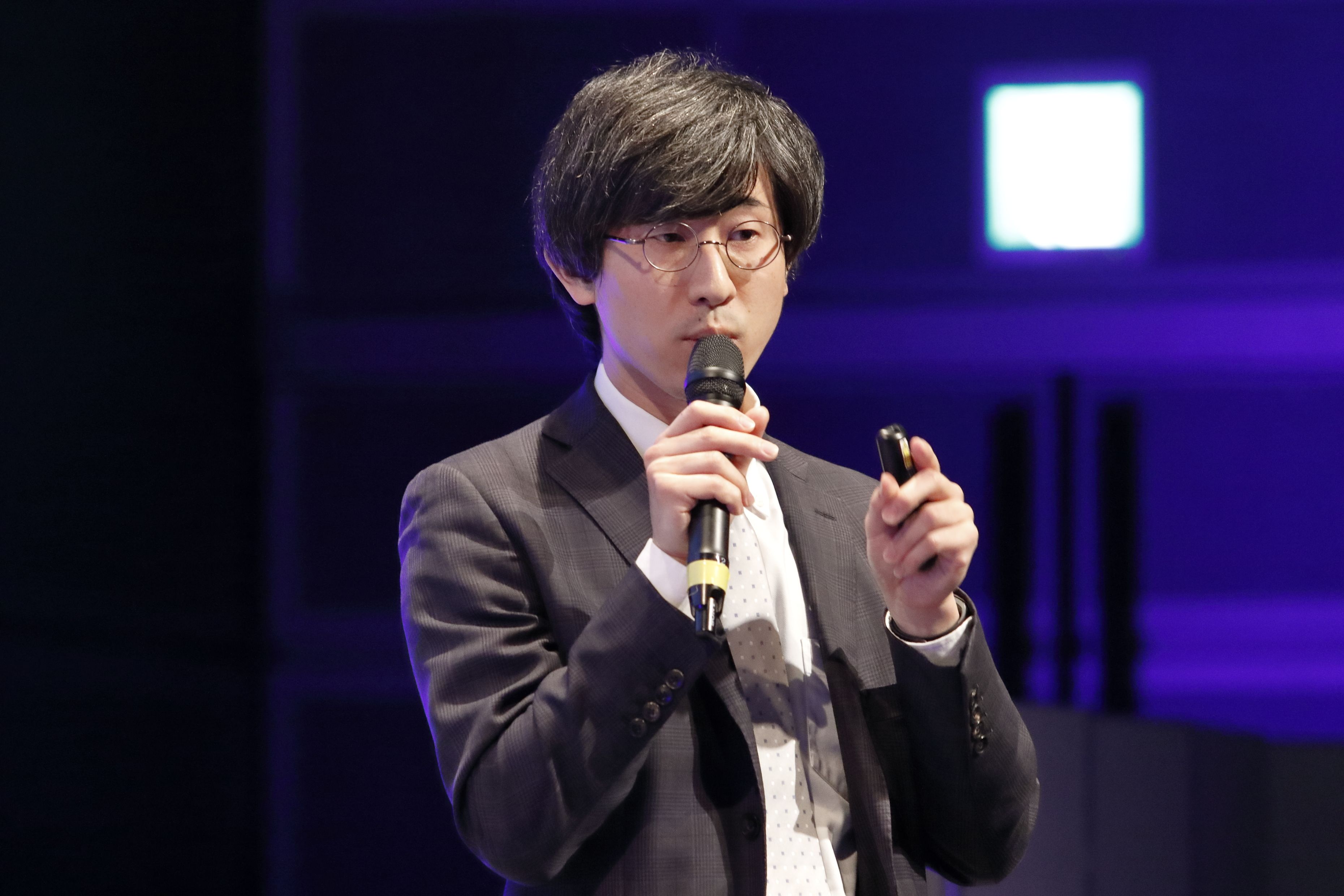 オストメイトなびプロジェクト　発表の様子1