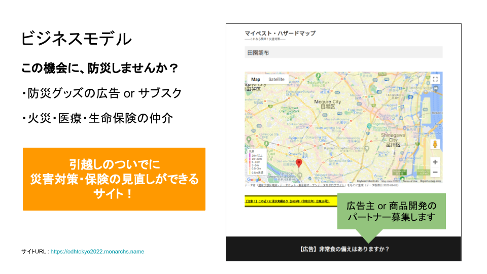 マイベスト・ハザードマップ紹介画像