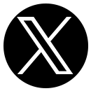 ロゴ画像：X